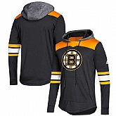 Women Boston Bruins Black Customized All Stitched Hooded Sweatshirt,baseball caps,new era cap wholesale,wholesale hats